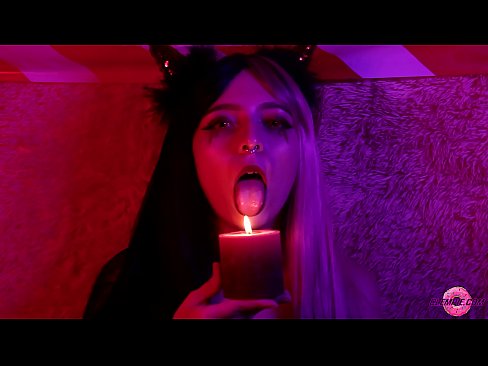 ❤️ Passionate Blowjob e tsoang ho Sexy Succubus e nang le Phethahatso ea Molomo ️  ❤
